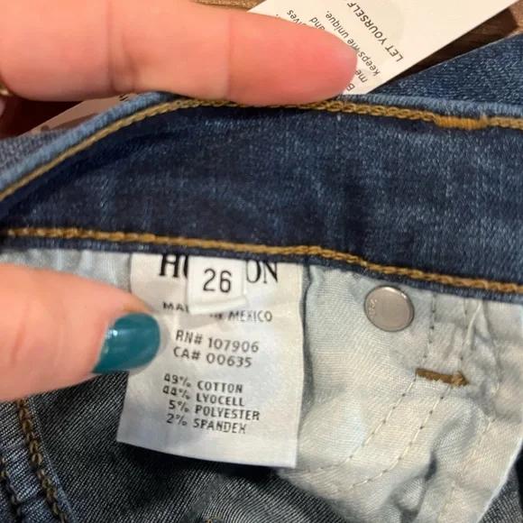 NWT Hudson Krista Skinny Jeans 26 - Picture 4 of 9